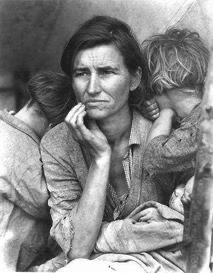 Dorothea Lange: Madre emigrante